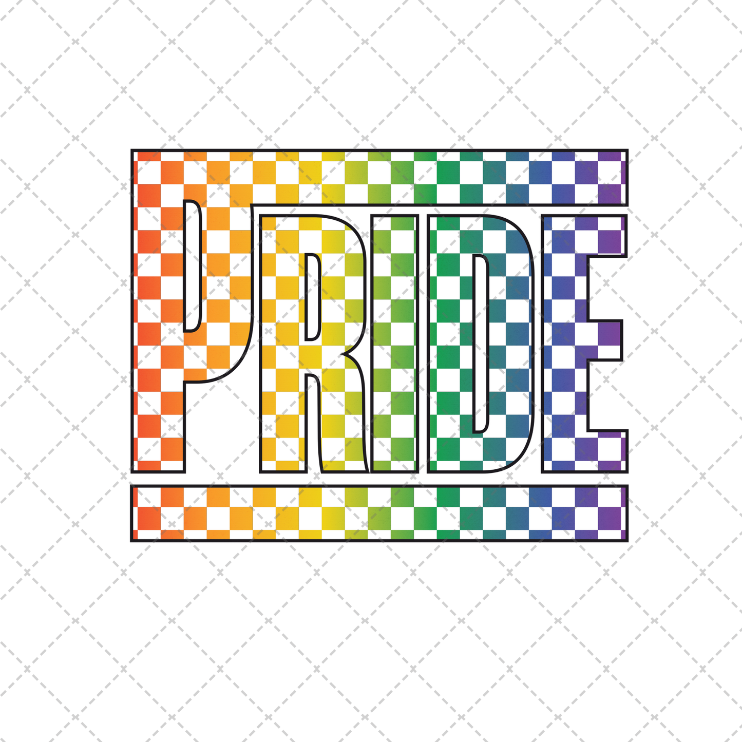 Checkered Pride Transfer