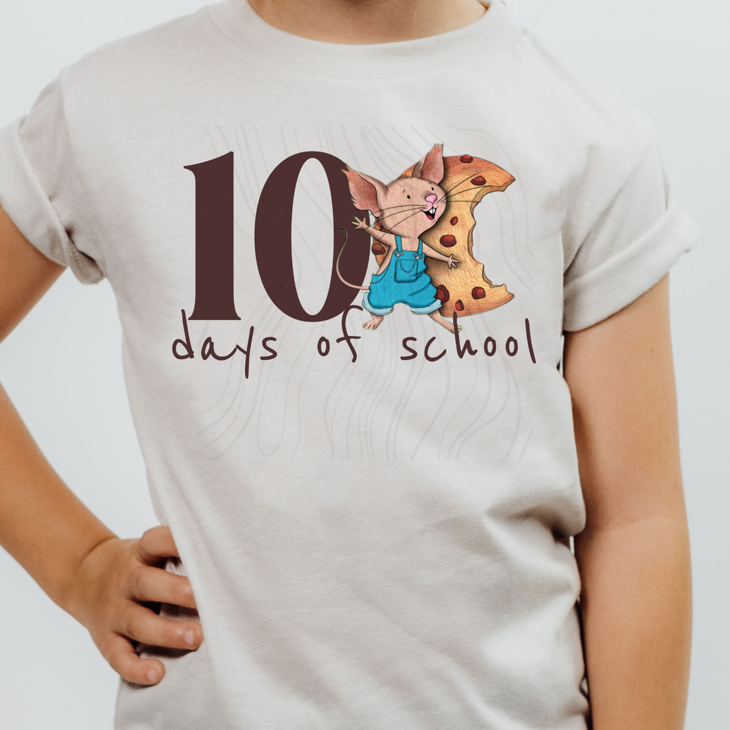 Mouse Cookie 100 Days Of School Transfer