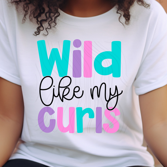 Wild Like My Curls Transfer