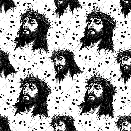 Jesus Seamless - Sublimation Tumbler Transfer