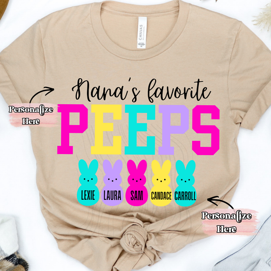 Nanas Easter Peeps -‼️FULLY CUSTOMIZABLE‼️ Transfer