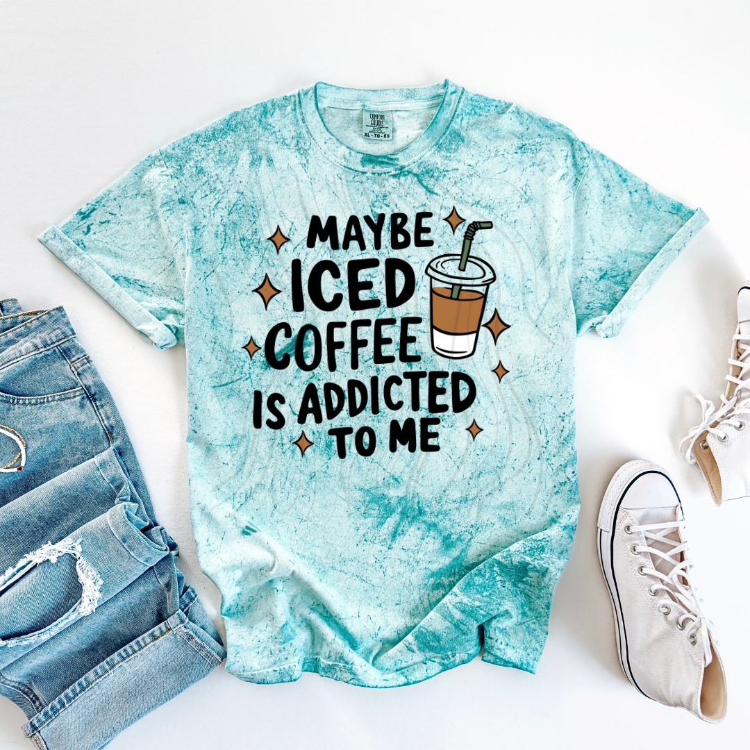 Iced Coffee Addicted To Me Transfer