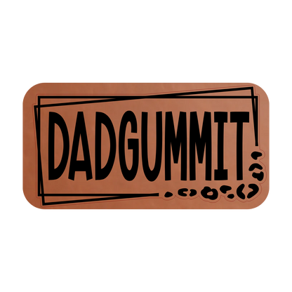 Dagummit Leather Patch