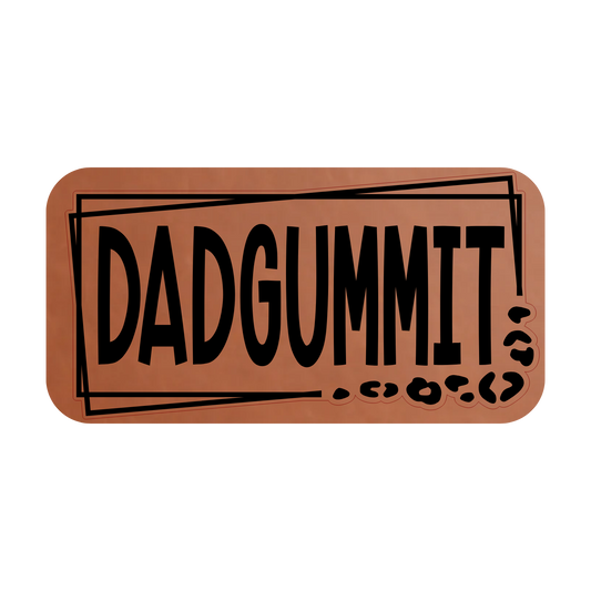 Dagummit Leather Patch