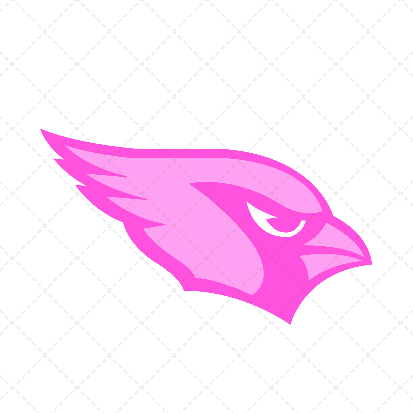 Cardinals Pink Transfer