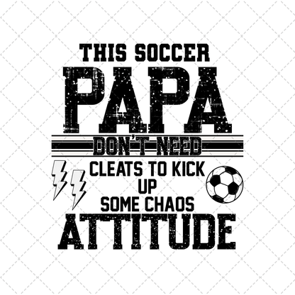 This Soccer Papa Transfer ** TWO PART* SOLD SEPARATELY**