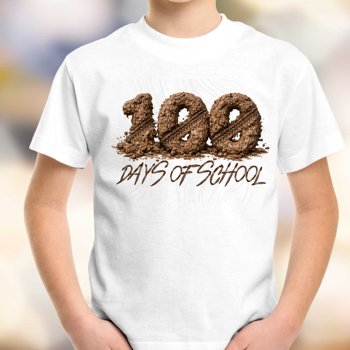 100 Days Of School Mud Transfer