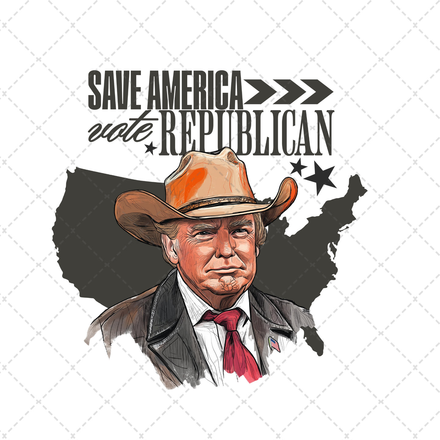 Save America Transfer **TWO PART* SOLD SEPARATELY**