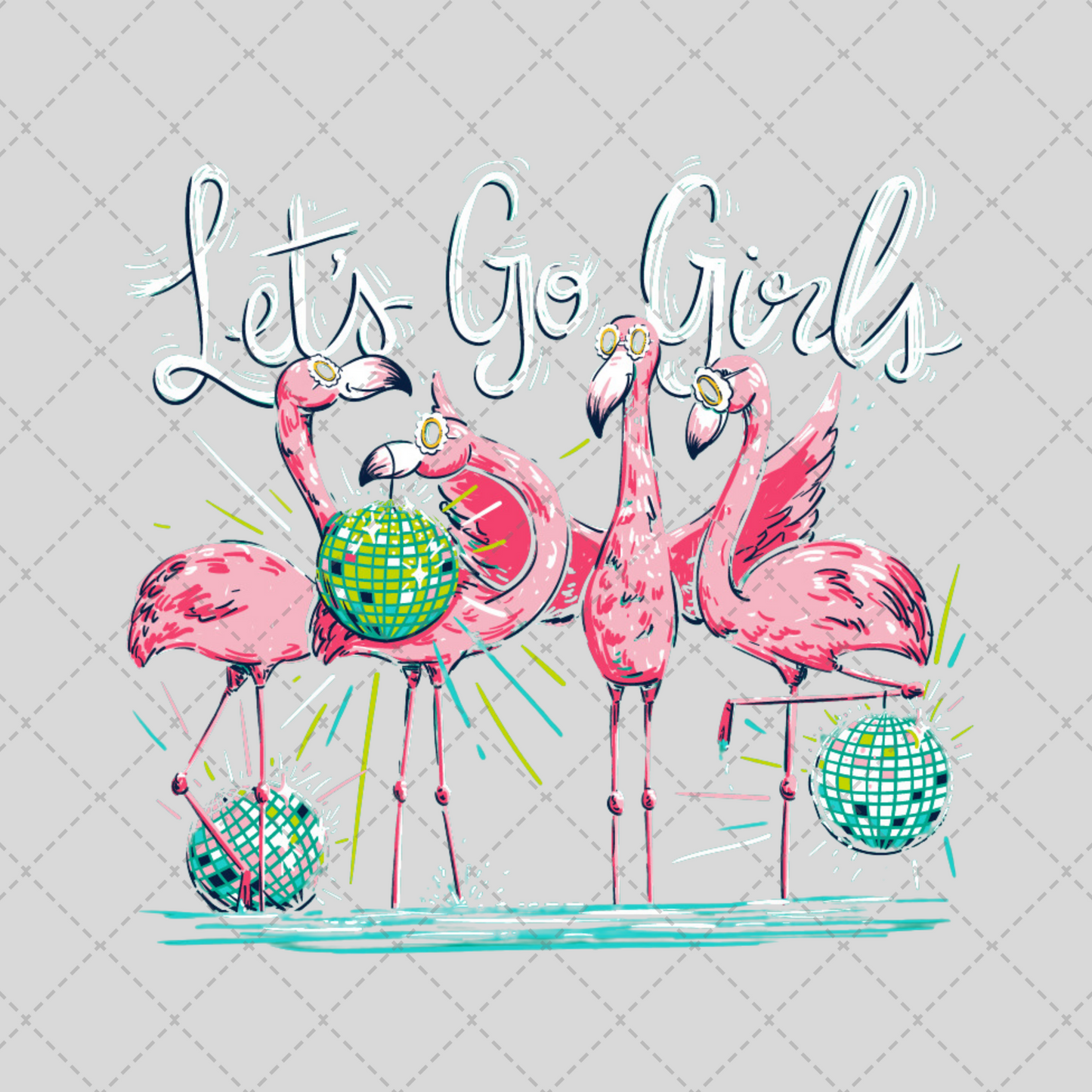 Flamingo Let's Go Girls Transfer