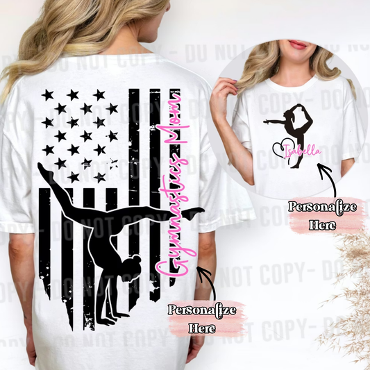Gymnastics Name - ‼️FULLY CUSTOMIZABLE‼️ Transfer