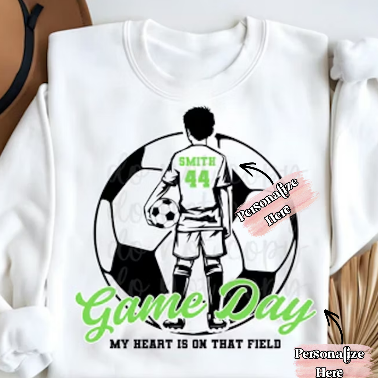 Soccer Team Player - ‼️FULLY CUSTOMIZABLE‼️ Transfer