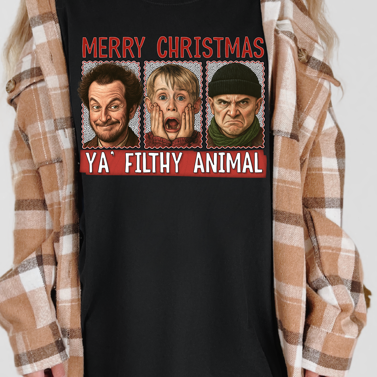 MERRY CHRISTMAS FILTHY ANIMAL TRANSFER ** SOLD SEPARATELY**