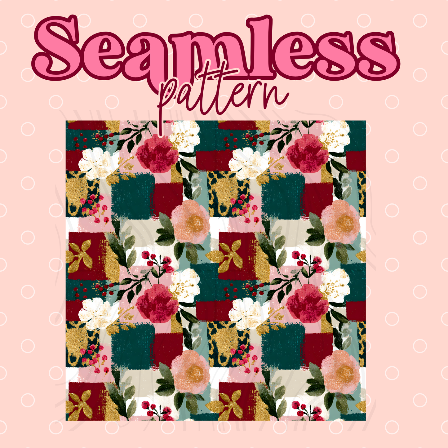 Floral Seamless Transfer
