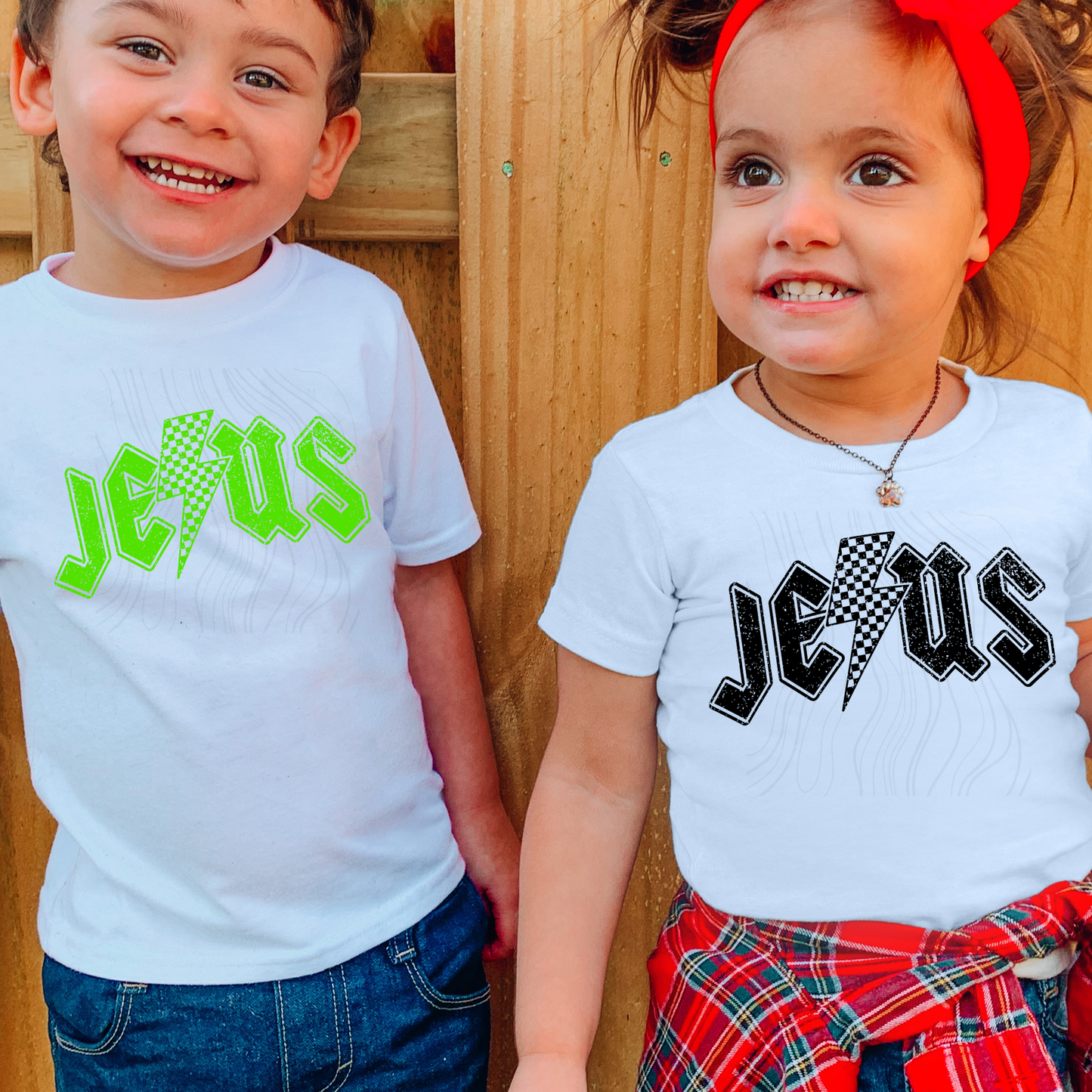 Jesus Lighting Bolt Transfer**SOLD SEPARATELY**