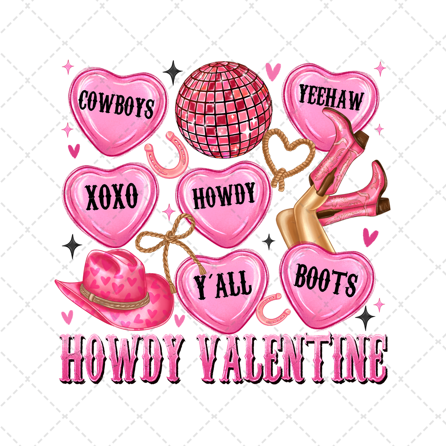 Howdy Valentine Transfer