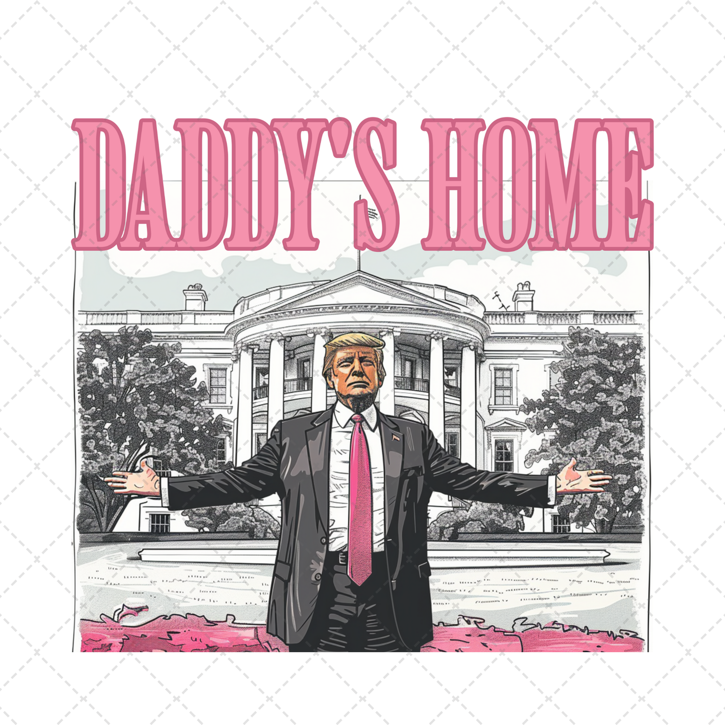 Daddy's Home Sketch Transfer