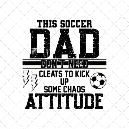This Soccer Dad Transfer ** TWO PART* SOLD SEPARATELY**