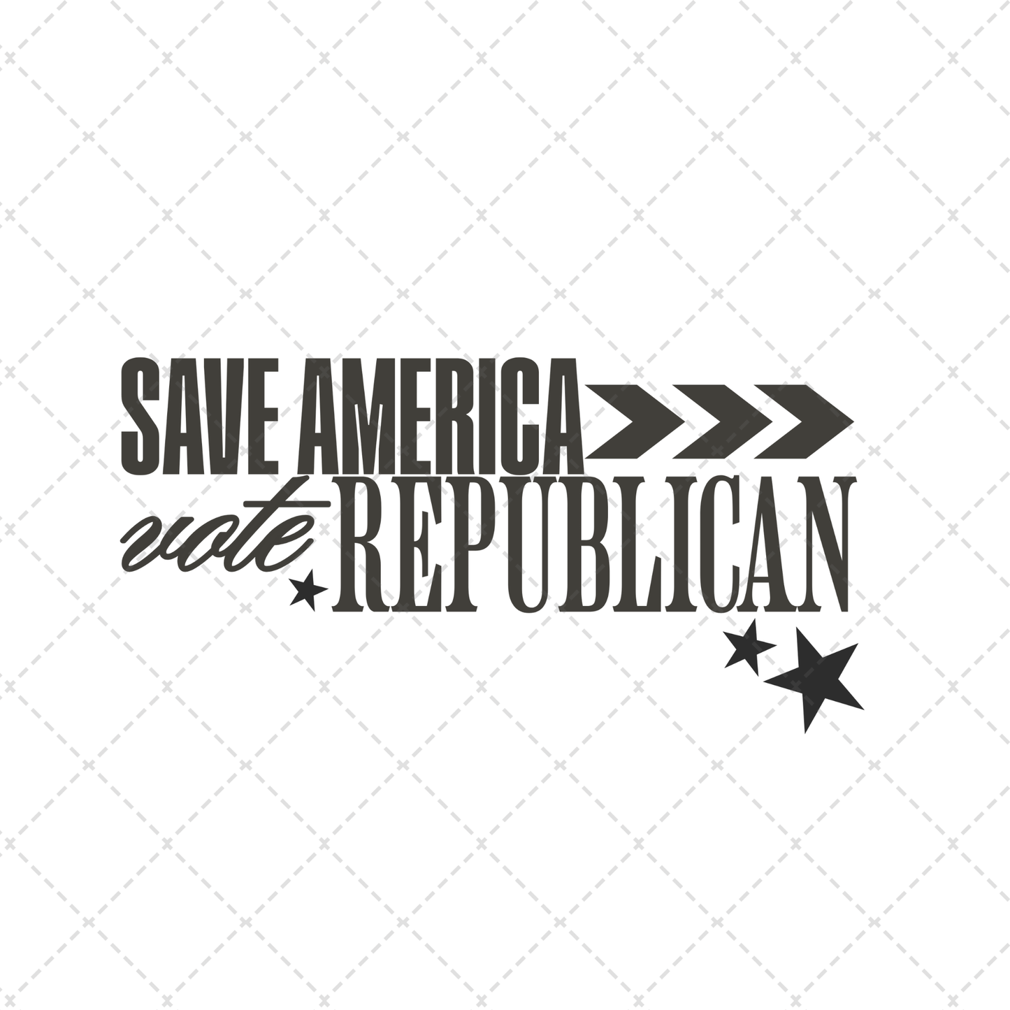 Save America Transfer **TWO PART* SOLD SEPARATELY**