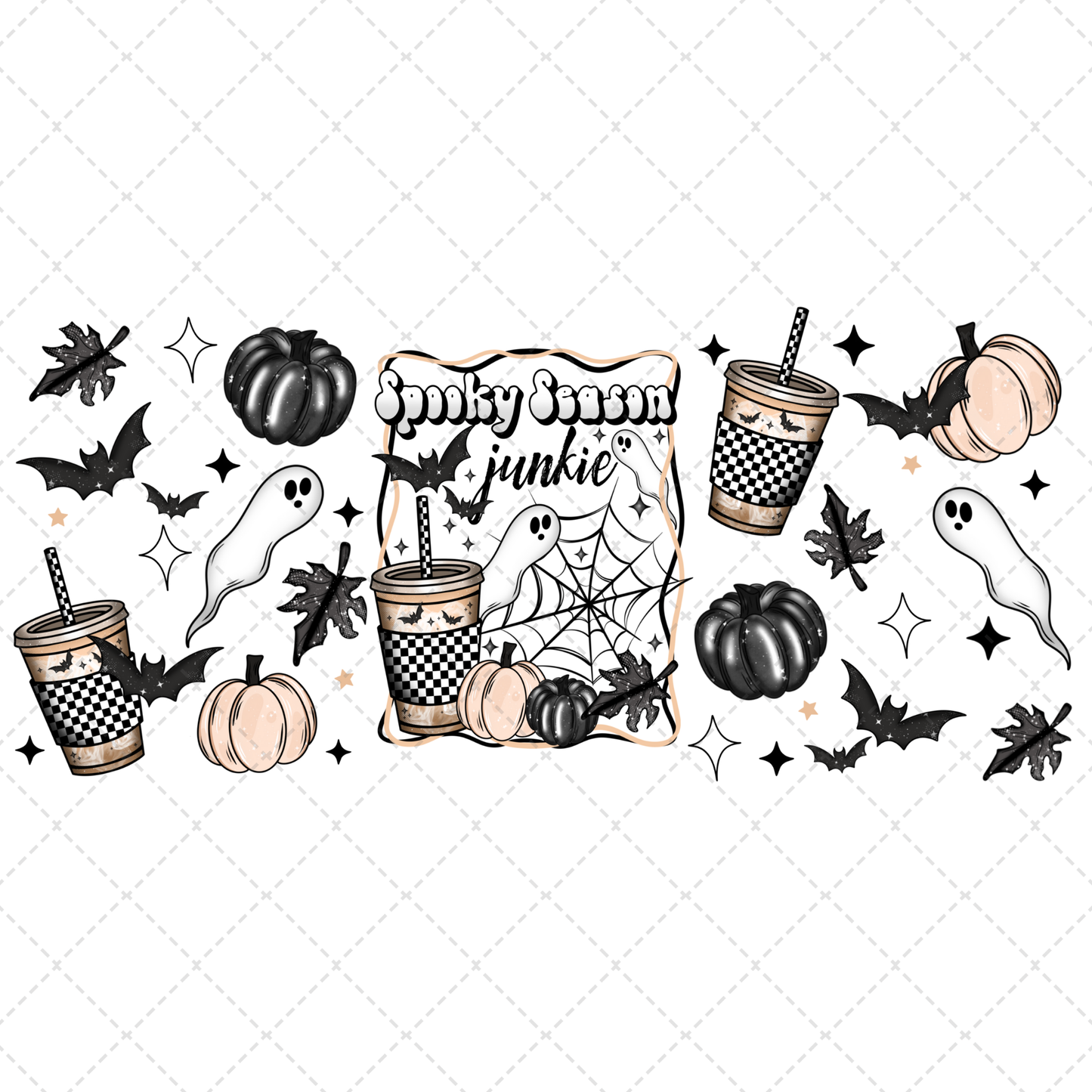 Spooky Season Wrap - Sublimation Transfer