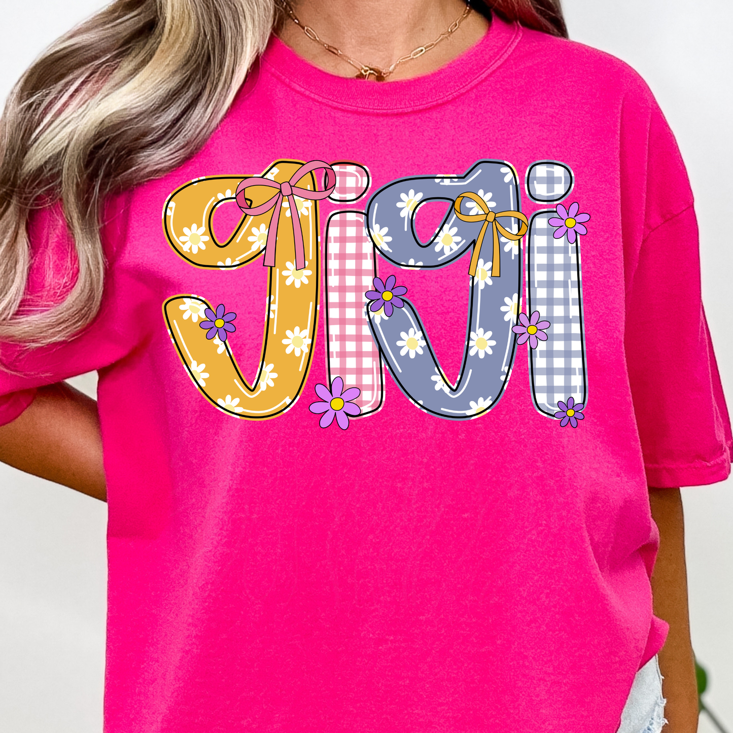 Floral and Checkered Family Title Transfer  **SOLD SEPARATELY**