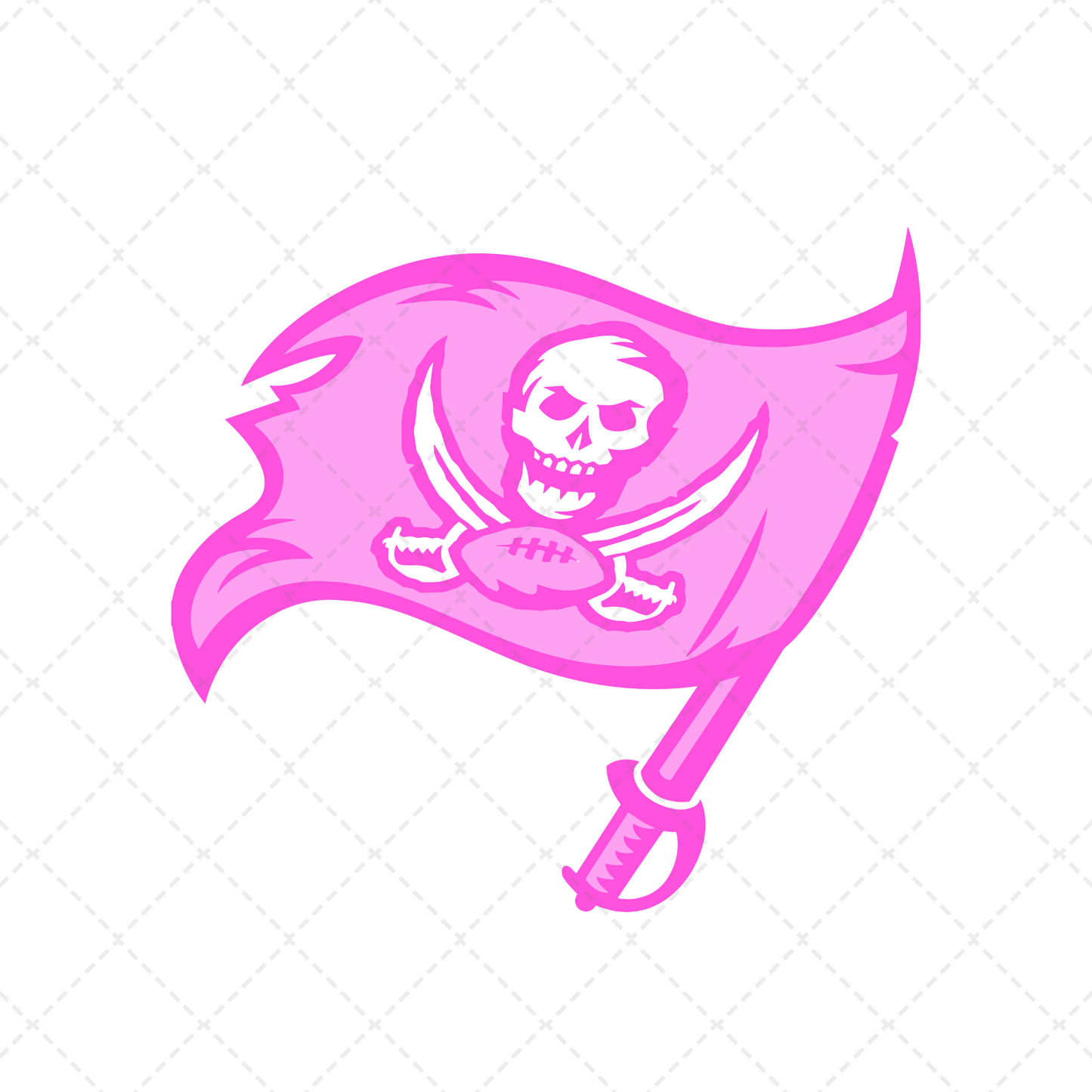 Bucs Pink Transfer