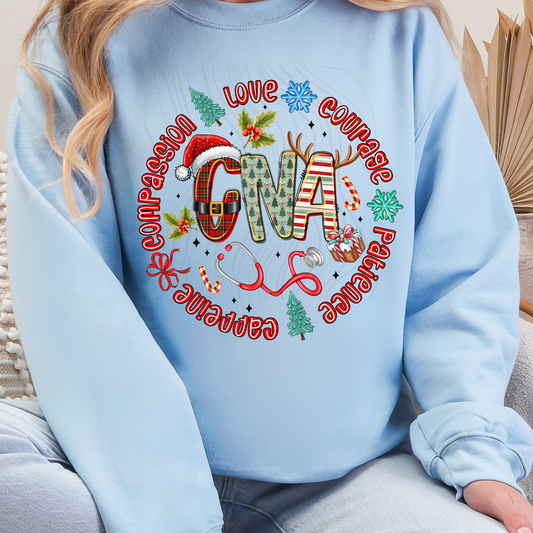 Love CNA Christmas Transfer**SOLD SEPARATLEY**