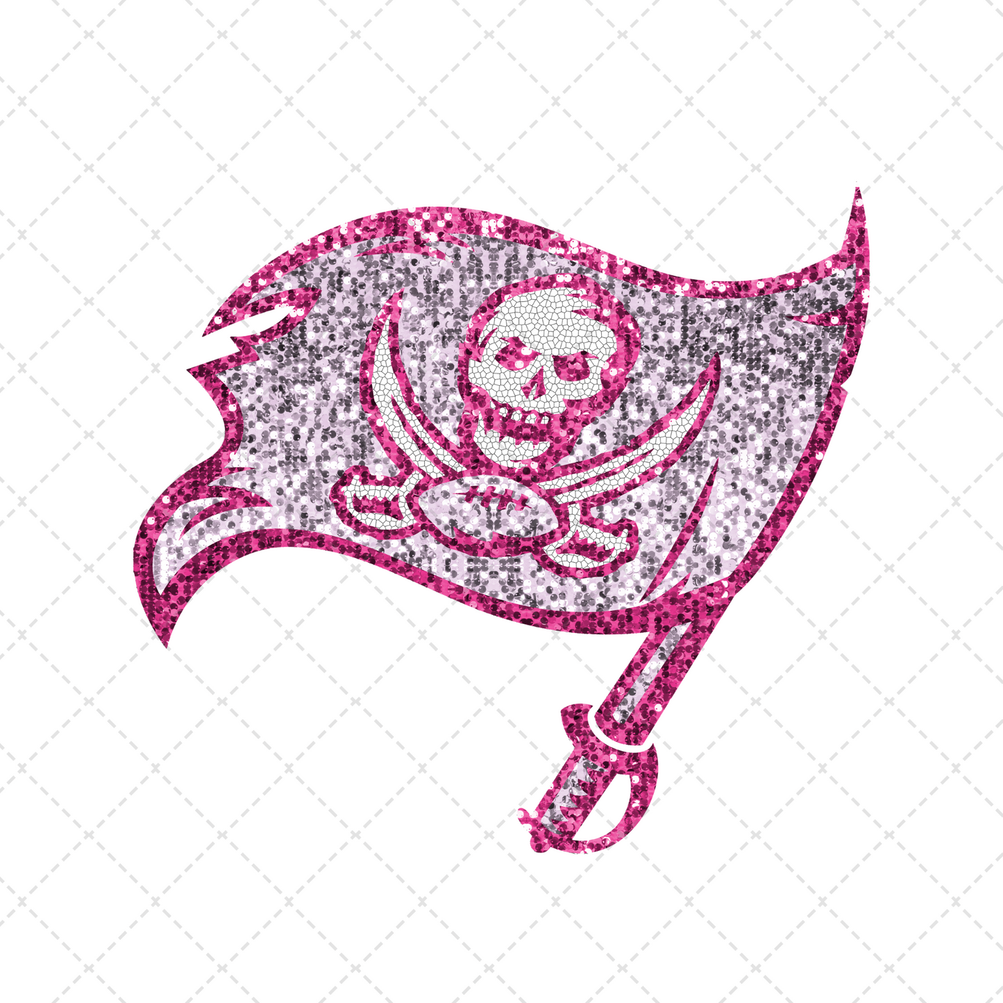 Bucs Pink Transfer