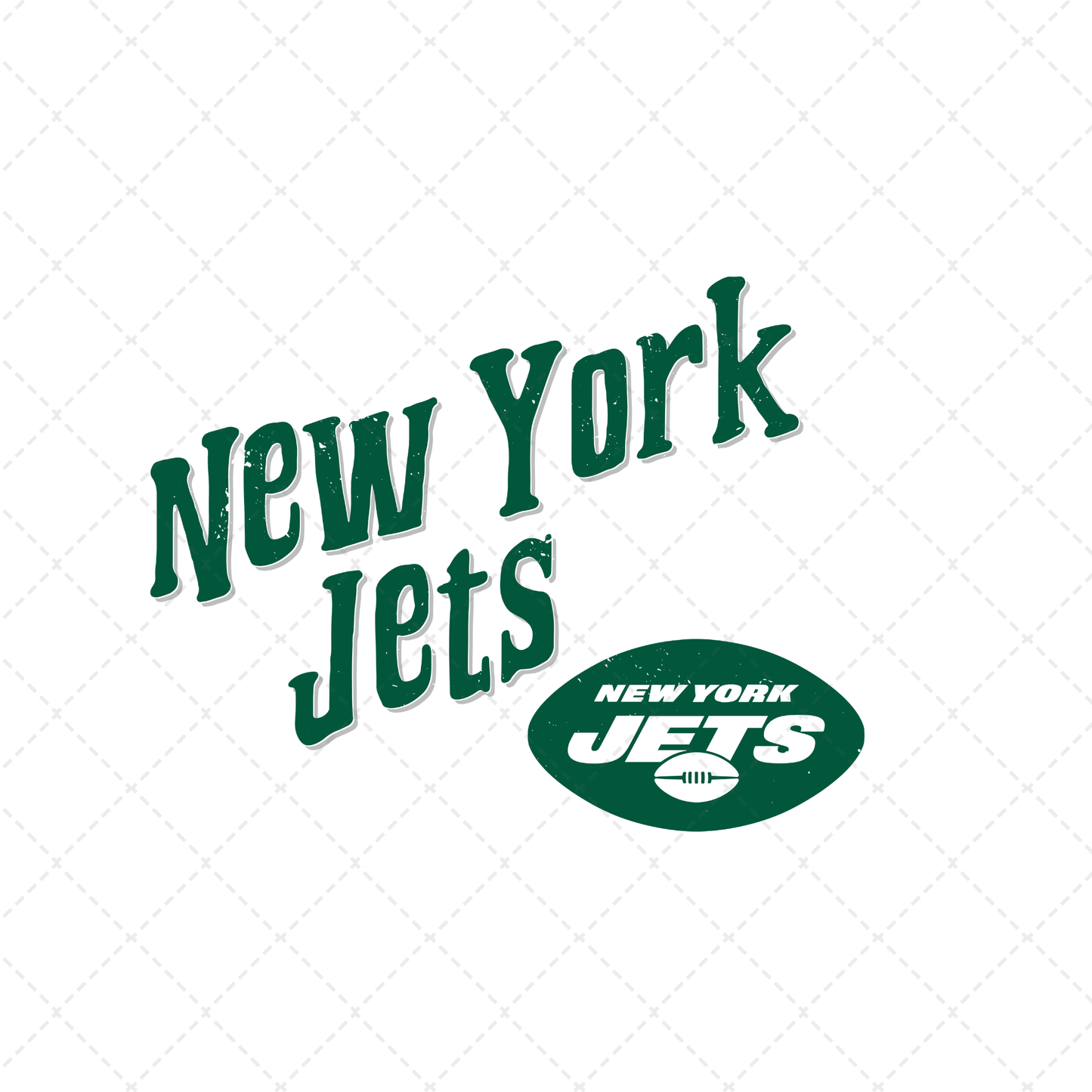 NYJ QB Transfer **TWO PART* SOLD SEPARATELY**