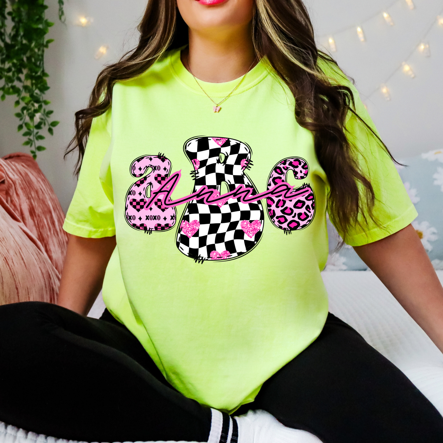 Groovy - Custom Monogram Transfer