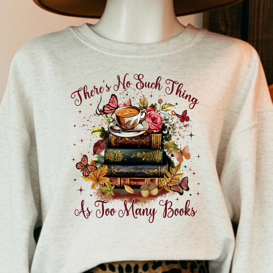 Theres No Such Thing As Too Many Books Transfer