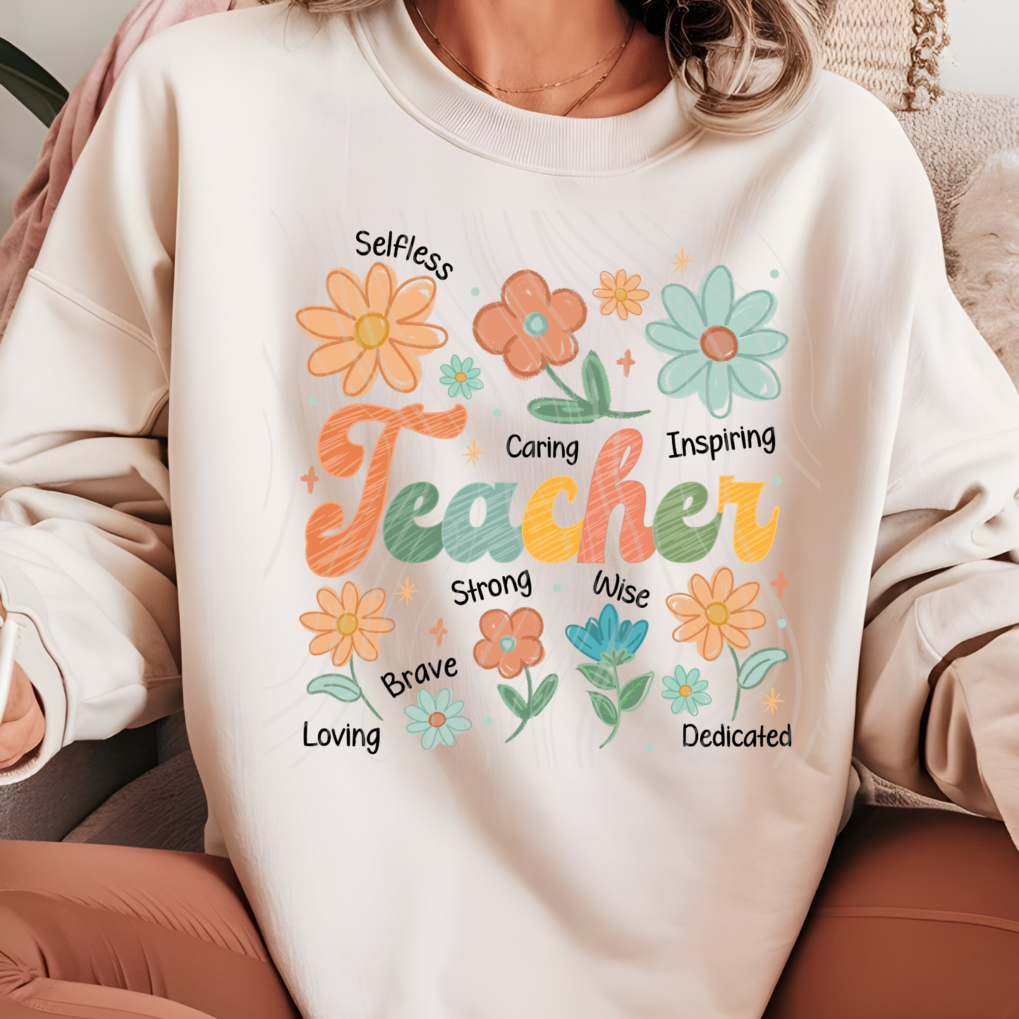 Teacher Selfless Caring Strong Transfer