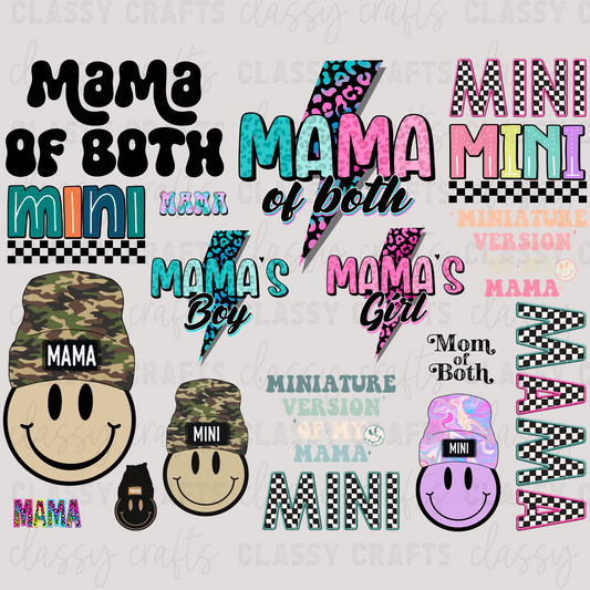 Mama Of Both - 30x24 - PREMADE GANG SHEET