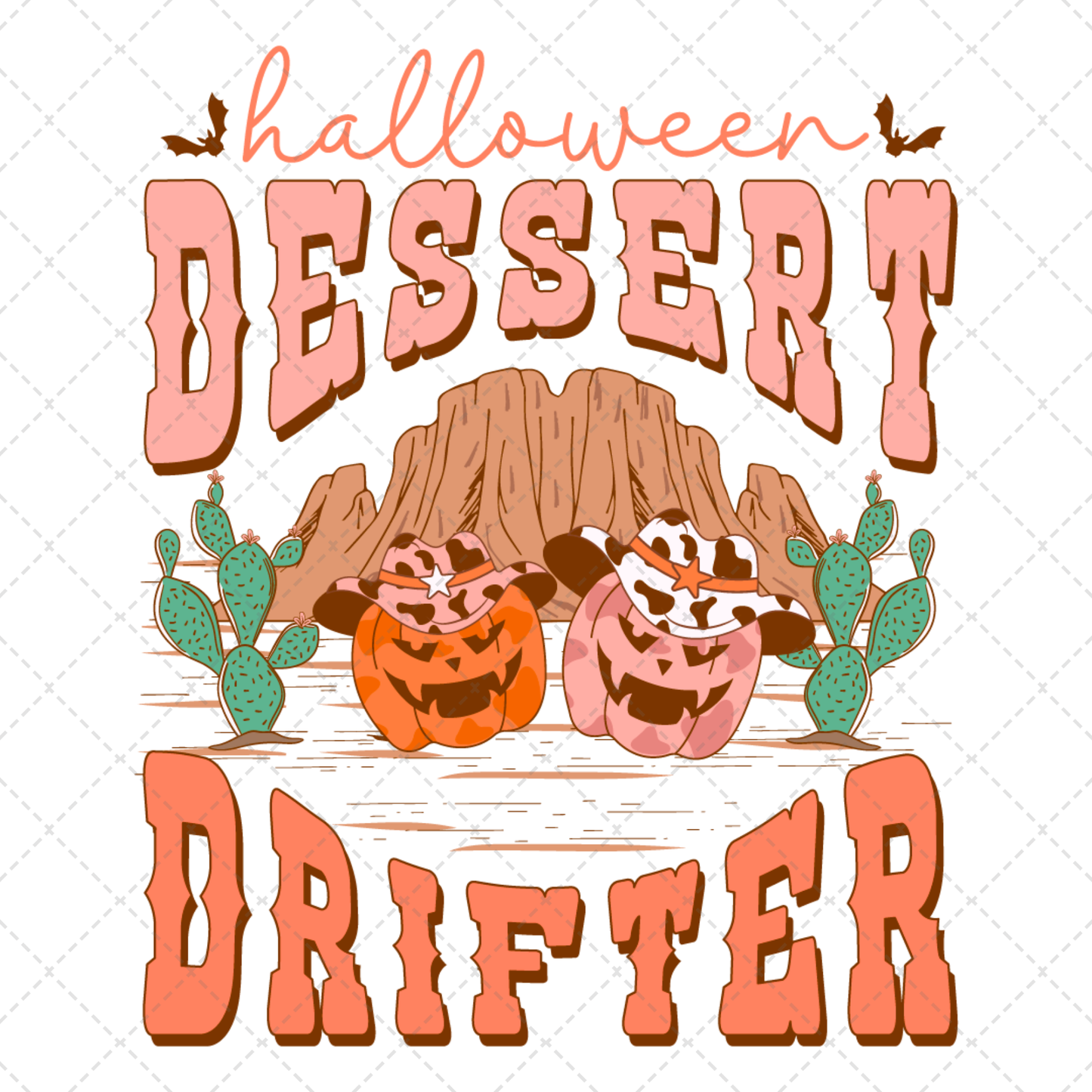 Halloween Dessert Drifter Transfer