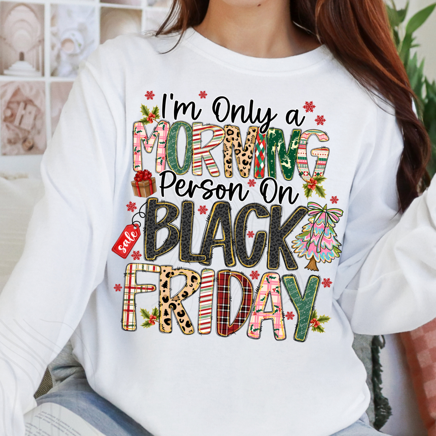 Im Only a Morning Person On Black Friday Transfer