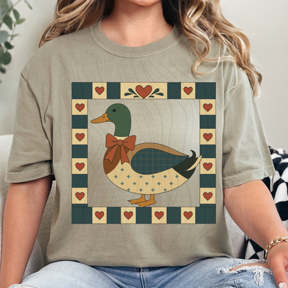 Vintage Duck Transfer