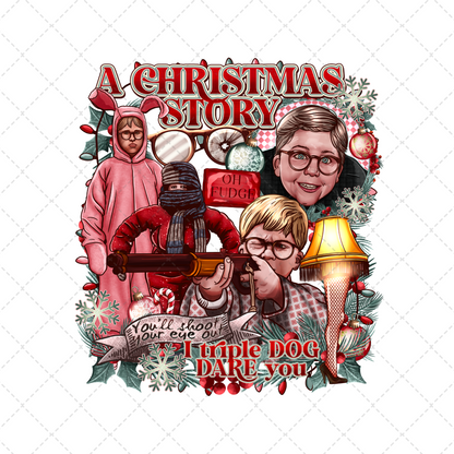 Christmas Story Transfer ** TWO PART* SOLD SEPARATELY**