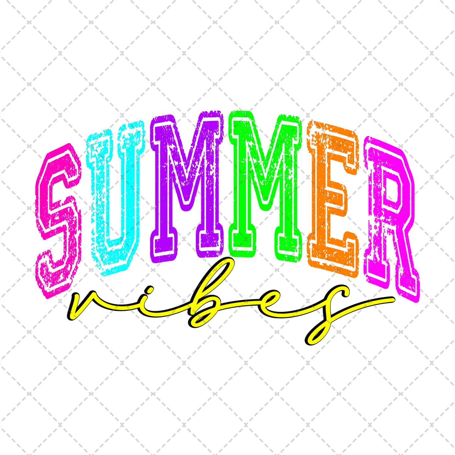 Colorful Summer Vibes Transfer