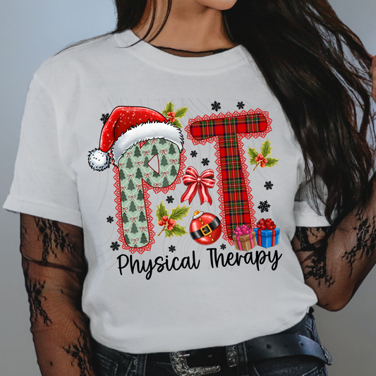 Physical Therapist Christmas Transfer**SOLD SEPARATLEY**