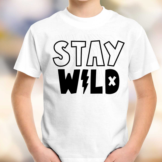 Stay Wild Bolt Transfer