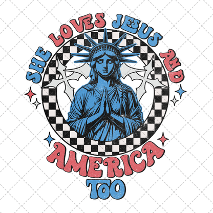 Jesus & America  ** TWO PART* SOLD SEPARATELY** Transfer