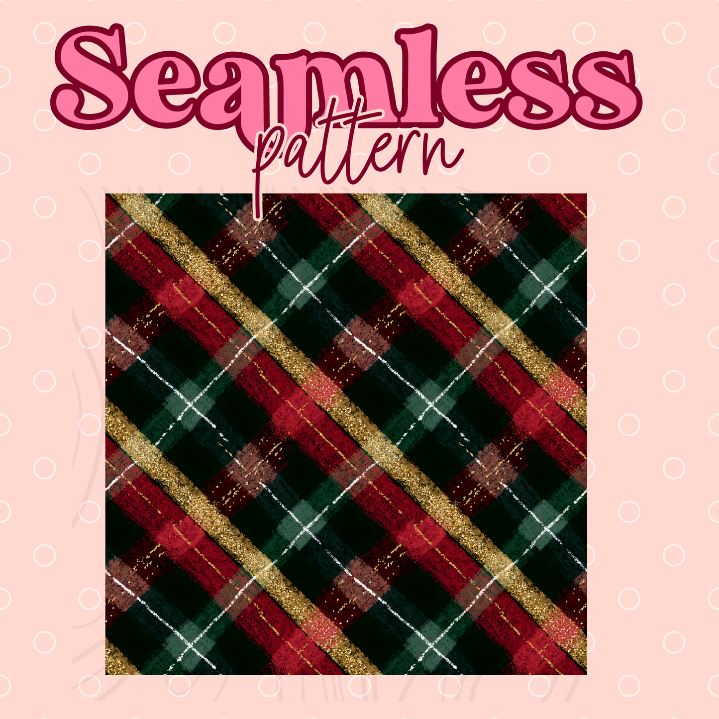 Plaid Seamless Transfer