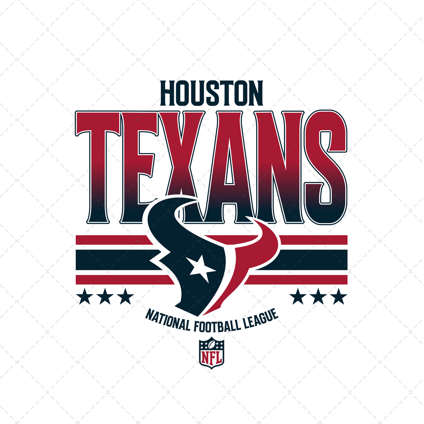 Texans Transfer **TWO PART* SOLD SEPARATELY**