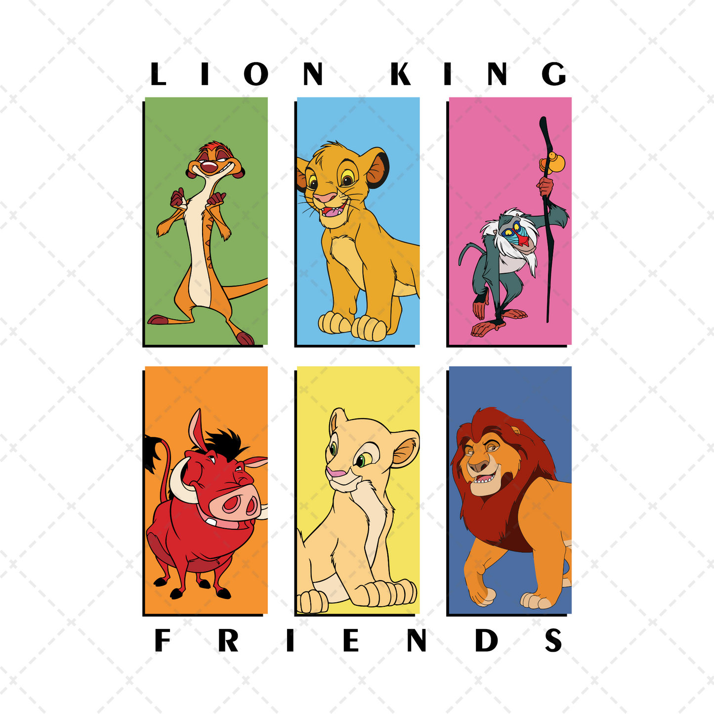 Hakuna Matata Friends Transfer