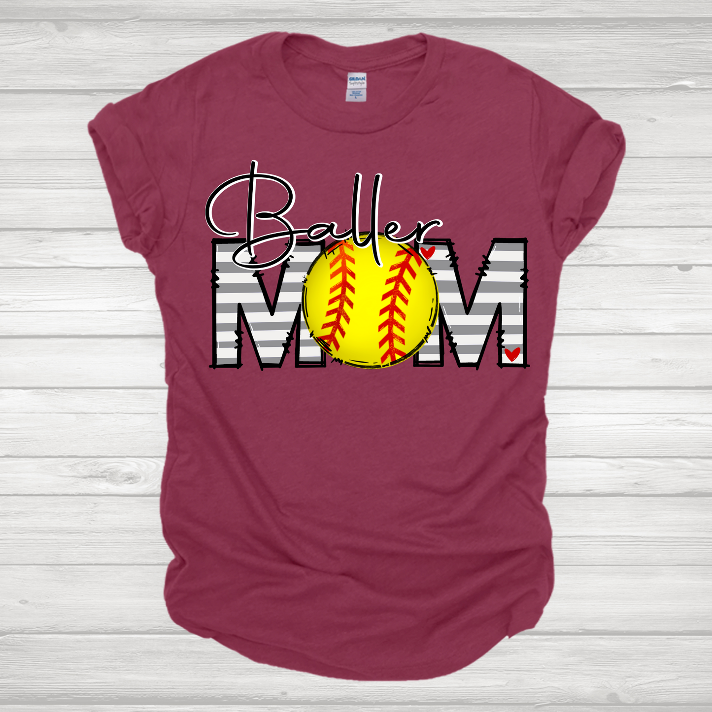 Baller Mom Softball Transfer