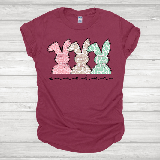Bunny Trio Grandma Transfer