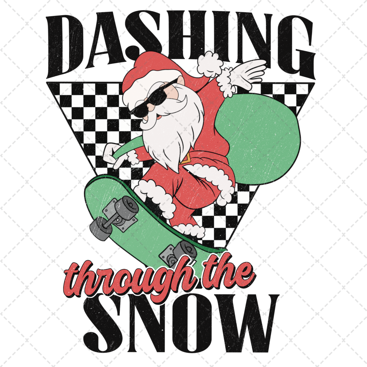 Dashing Through The Snow Transfer ** TWO PART* SOLD SEPARATELY**