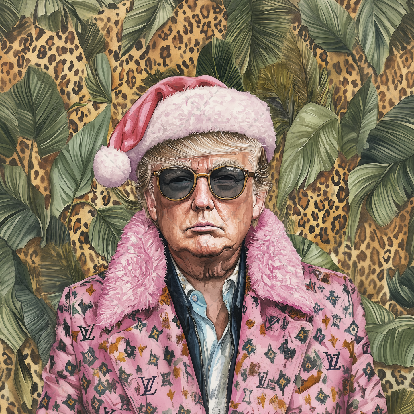 Santa Daddy Pink - Sublimation Transfer