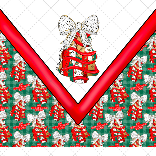 Oh Christmas Tree Tumbler Wrap - Sublimation Transfer