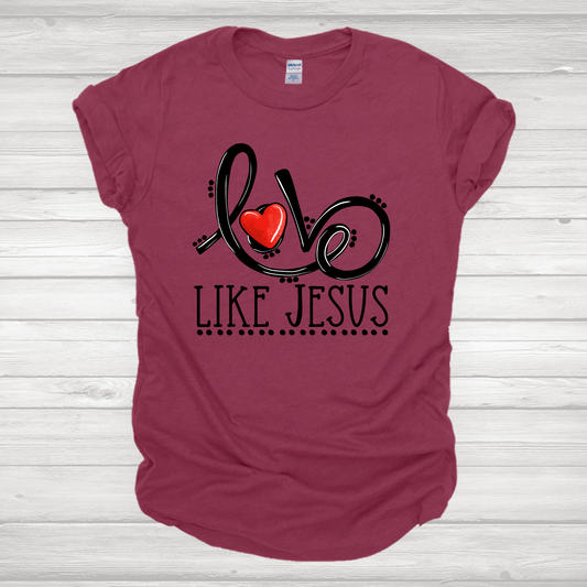 Love Like Jesus Transfer