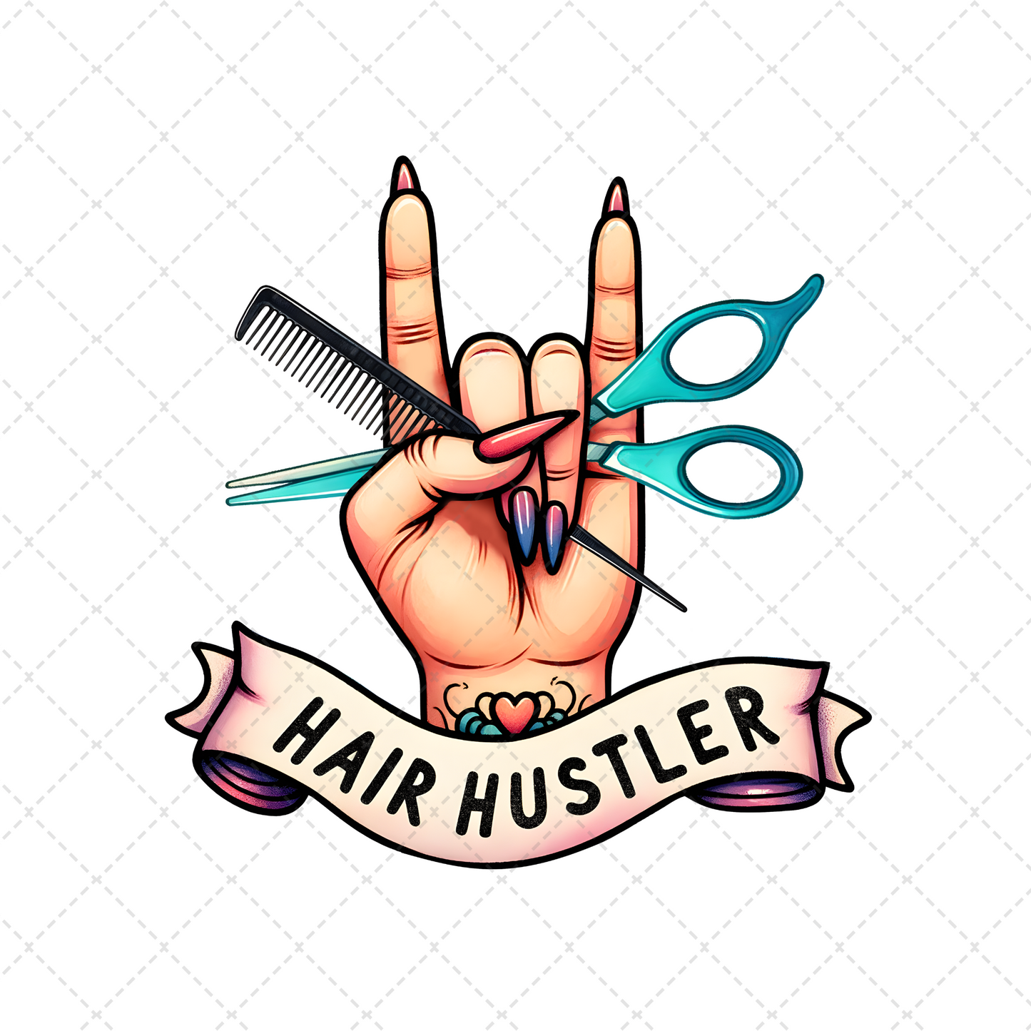 Hair Hustler Transfer